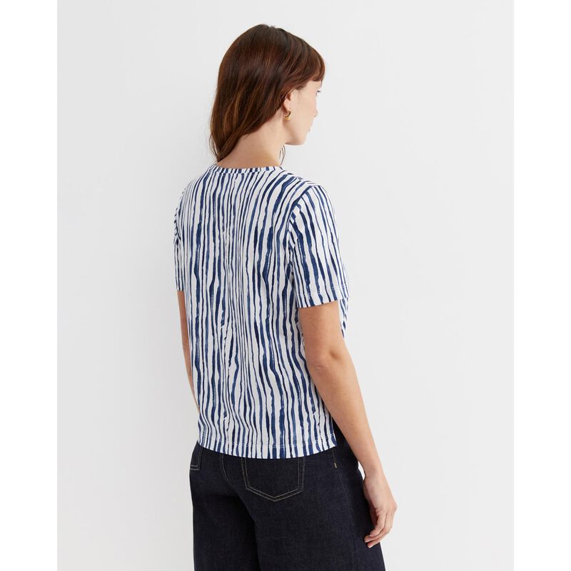 Sportscraft Tina Stripe SS Merc Tee image number 1